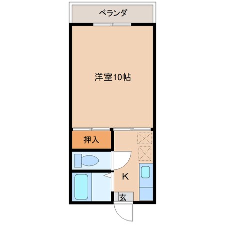 辻ニュータウンP2の物件間取画像